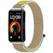By Qubix Qubix - Sport loop nylon bandje - Beige / geel - geschikt voor Huawei Band 10 / 9 / 8