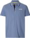 Jan Vanderstorm heren Poloshirt - 7XL - Blauw - Katoen - Loose Fit