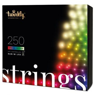 Twinkly Twinkly kerstverlichting - 23.5 meter (250 LEDs, Wifi, Timer, Muzieksensor, RGBW, Binnen/Buiten)