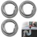 Tubes de nettoyage - Jeu de 3 - 10 mm - 1 m, 2 m et 4 m - Pour perceuse