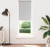 Maison Exclusive - Store occultant, gris clair, 85x210 cm