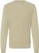 Blend Trui BHBaron Crew Heren Lange Mouw Ronde Hals Effen Polyester Alfalfa Maat M