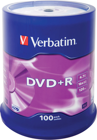 Verbatim DVD+R Matt Silver
