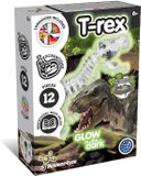Science4you Glow in the Dark Fossil Excavation T-Rex – Opgravingsset Dino Fossiel – Inclusief beitel & hamer – Vanaf 6 jaar