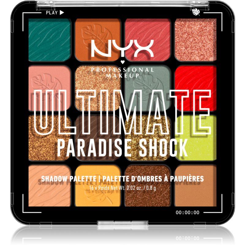 NYX Professional Makeup Ultimate Shadow Palette - 16ml - Dames