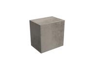 Mama Store Hangkast/kubusrek met deur om te openen Push and Pull, Engineered Wood, Light Beton, Small