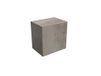 Mama Store Hangkast/kubusrek met deur om te openen Push and Pull, Engineered Wood, Light Beton, Small