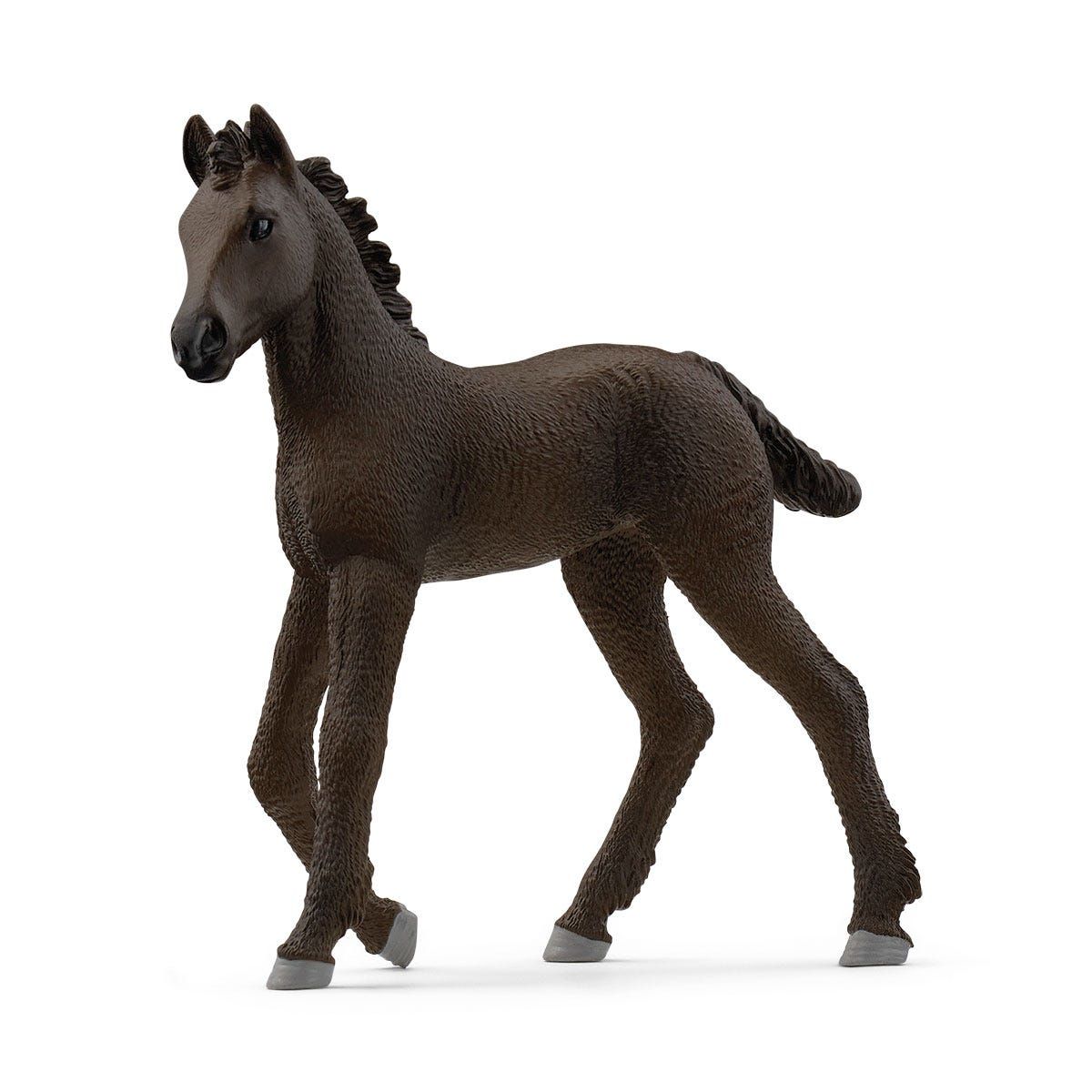 Schleich HORSE CLUB Fries Veulen - 13977 - Toy Figure - Brown/Grey - 5+ Years