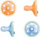 Tommee Tippee Nacht borstachtige fopspeen - 4 Stuks - 6-18 maanden - BPA-vrij