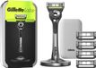 GilletteLabs Avec barre exfoliante set de rasoir - Noir - 5 lames - Étui de voyage