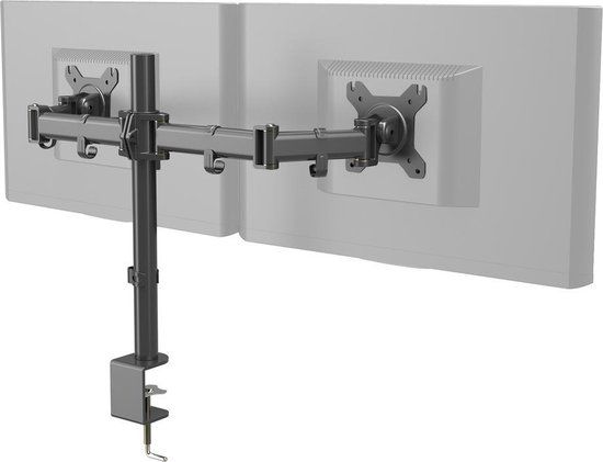 HJH OFFICE VM-MF2 Monitorsteun - Zwart - 27 inch