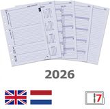Kalpa 6207-26 A5 Agenda Organizer Vulling NL EN 2026