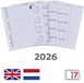 Kalpa 6207-26 A5 Agenda Organizer Vulling NL EN 2026