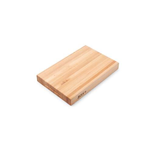 John Boos Boos Blocks® RA01 Pro Chef esdoorn snijplank van - 46 x 31 x 6 cm - aan beide zijden bruikbaar, zijdelingse handgrepen.