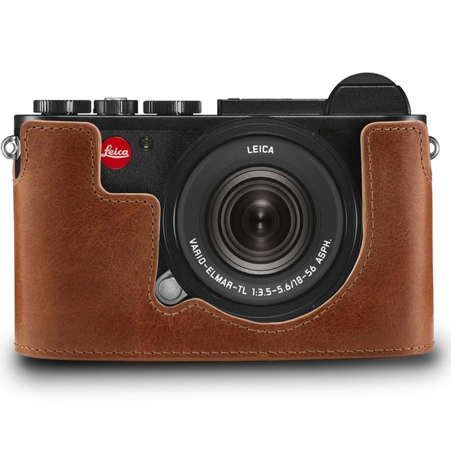 MegaGear MG1458 Cameratas - Bruin - Leer/Stof - Leica CL Compatibel