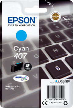 Epson WF-4745 Series Ink Cartridge L Cyan single pack / cyaan