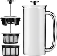 Espro ESPRO® French Press P7, geborsteld roestvrij staal 1 Liter roestvrij staal