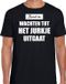 Bellatio Decorations Shoppartners Bv Kerst is: wachten tot het jurkje uitgaat Kerstshirt / Kerst t-shirt zwart voor heren - Kerstkleding / Christmas outfit XL