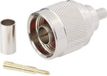 BKL Electronic 0404074 N-connector Stekker, recht 50 Ω 1 stuk(s)