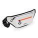 Audi 3152400600 Sac banane avec anneaux, logo, gris, gris clair, taille unique, sac banane