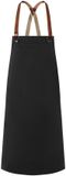 Karlowsky Slabbetje Bib Apron Green-Generation Zwart Unisex Polyester Katoen