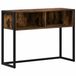 vidaXL Bijzettafel Gerookt eiken 100 x 36 x 75 cm Bewerkt hout