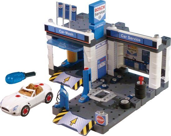 Klein Toys Bosch Car Service Autogarage - 41x39x29 cm - Multicolor