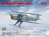 ICM 32029 Bücker Bü 131D Winter Version - WWII Training Aircraft - Duits Propellervliegtuig Plastic - 1:32 - Modelbouw