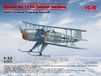 ICM 32029 Bücker Bü 131D Winter Version - WWII Training Aircraft - Avion d'entraînement allemand en plastique - 1:32 - Modélisme