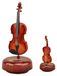 Miniature Violin Model with Rotating Mechanism