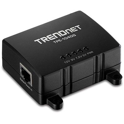 TRENDnet TPE-104GS - Netwerk splitter - Zwart