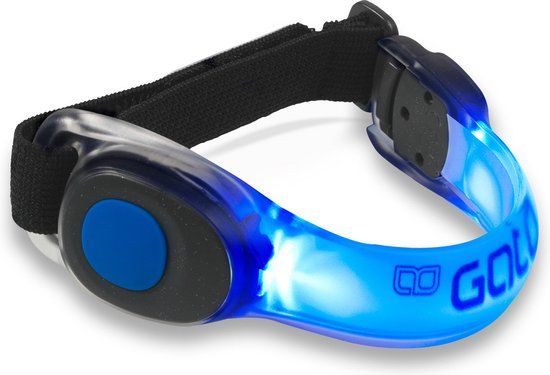 Gato Reflective Armband - Neon - Unisex - Blue/Black