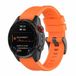 By Qubix Qubix - Siliconen sportbandje - Oranje - 26mm Quickfit - Geschikt voor Garmin Tactix 8 - 51mm