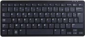 Clavier AZERTY, noir/gris, avec hub USB, pour Raspberry Pi