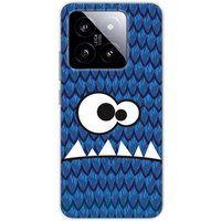 Xiaomi 14 Bedrukt siliconen hoesje Monster