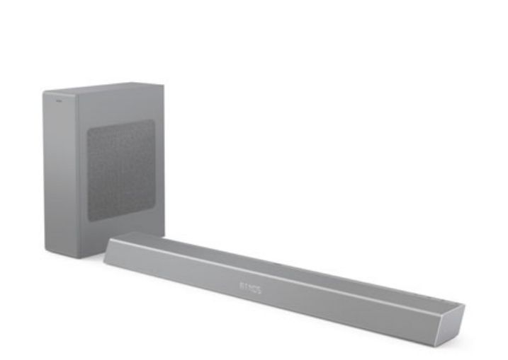Philips Sound Philips TAB8505/10 Soundbar - 2.1 Channel - Wireless Subwoofer - Silver