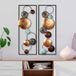 Merkloos / Sans marque Asir - Decoratief metalen wandaccessoire - Veelkleurig - 100% Metaal - 92 x 4 x 36 cm