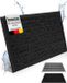 bomoe AluGant – XL paillasson aluminium 60x90 cm anthracite