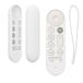 kwmobile hoes geschikt voor Google TV Streamer 4K - Siliconen anti-slip hoes voor afstandsbediening in blanc