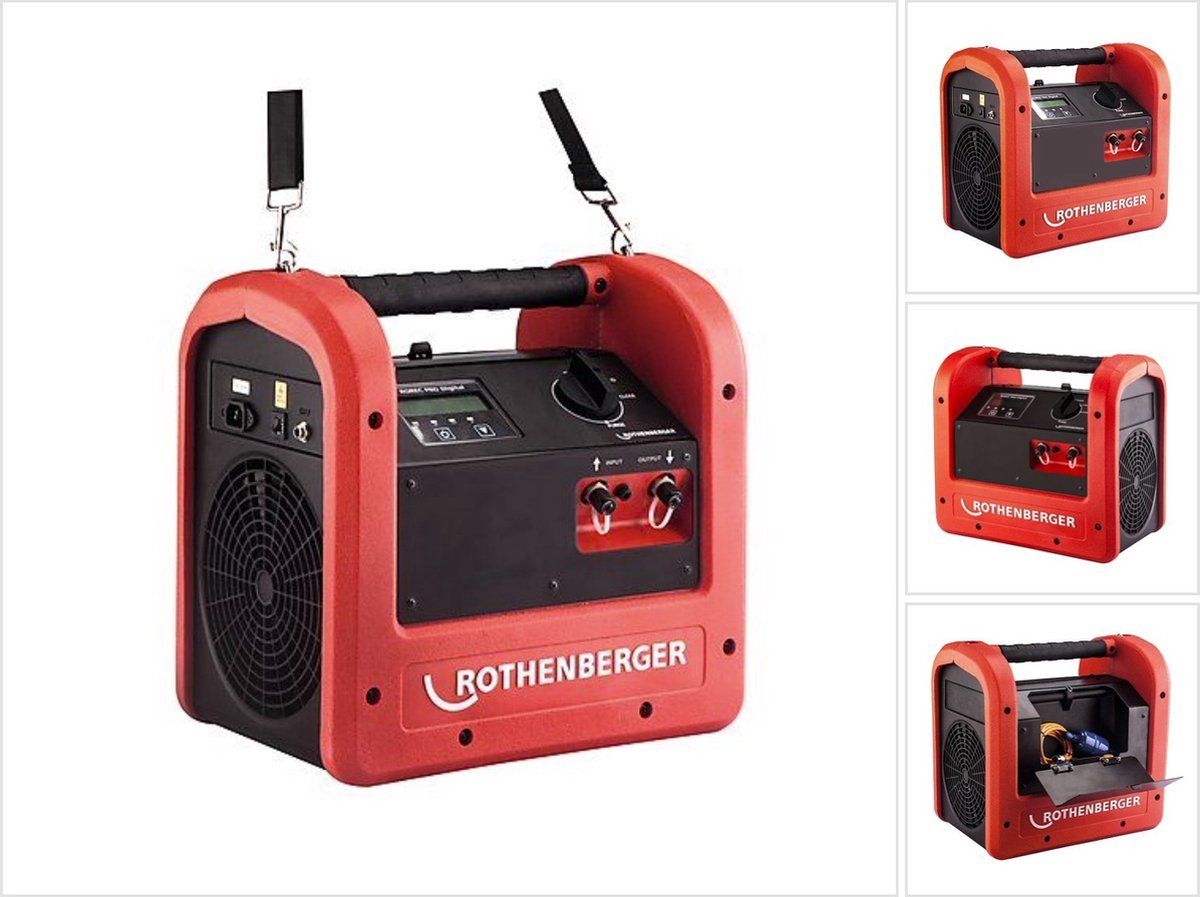 Rothenberger ROREC PRO Digital Koudemiddelafzuigunit