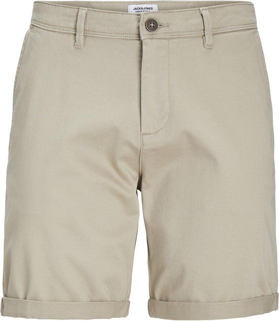 JACK & JONES JPSTBOWIE SHORTS SOLID SRT SN Heren Chino shorts - Maat S - Crockery