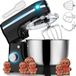 Retoo Robot pâtissier MIXATRON OR1103 - 2000 W, planétaire, 3-en-1, noir