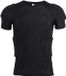 Allecto plus T-shirt pour hommes avec short en silicone rembourré pour le sport - Rugby Basket-ball Volley-ball - Noir