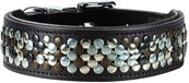 Hunter Halsband Arizona Bruin - Hondenhalsband - Leer - Maat M