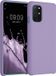 kwmobile hoesje geschikt voor OnePlus 8T - Hoesje met sans silicones coating - Smartphone case in violet lila