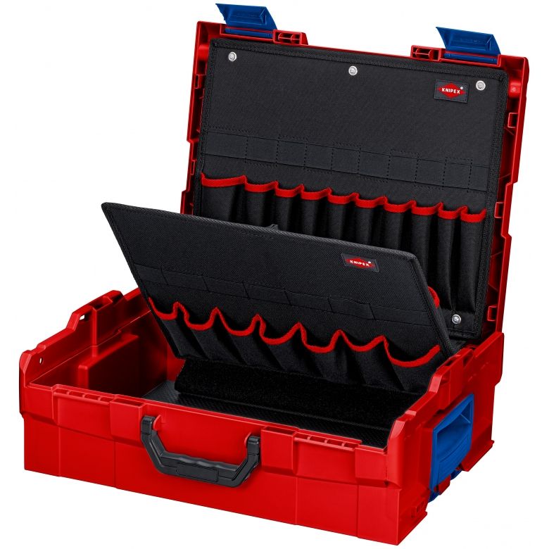 Knipex 00 21 19 LB Opbergdoos voor hulpmiddelen - Zwart/Rood - ABS kunststof