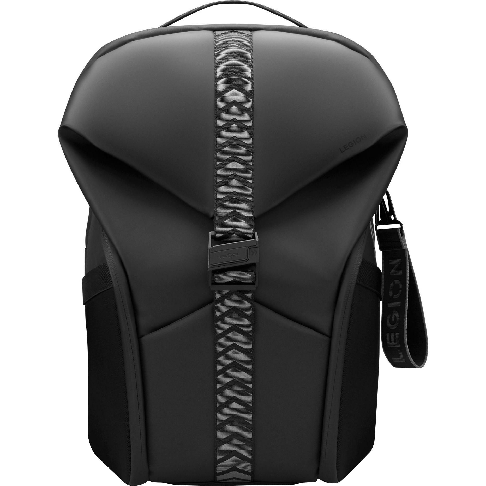 Lenovo 16 inch Laptop Backpack - Black, Polyester, Universal Fit