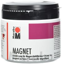 Marabu 12740043815 - Magneetverf, acrylprimer voor magnetische oppervlakken, 475 ml grijs