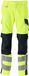 Mascot Multisafe Pantalon avec poches genoux 13879-216 - jaune fluo/bleu marine foncé - C52 - 76