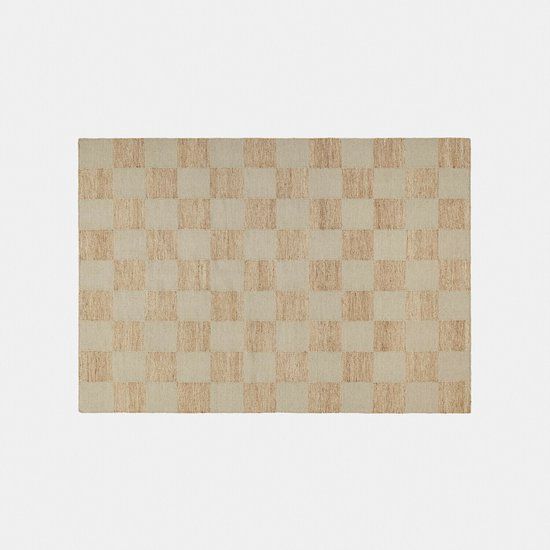 LOBERON Vloerkleed Nexari bruin/crème